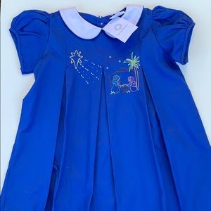 Proper Peony Nativity dress